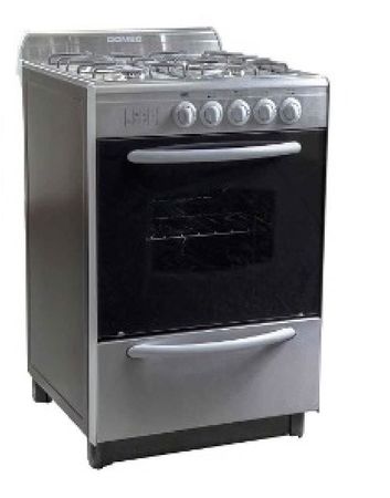 COCINA DOMEC 61809 CGXV AC/INOX 56 CM REGILLA SIMIL FUNDICION