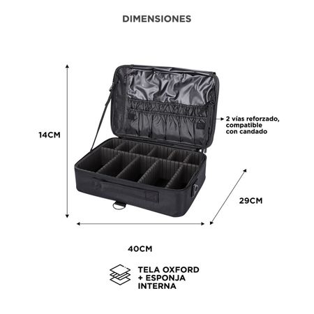 Bolso de Maquillaje Gadnic BR20 Organizador de Cosméticos