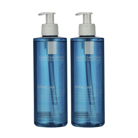Set La Roche Posay Effaclar Gel Moussant Purificante 400 X2