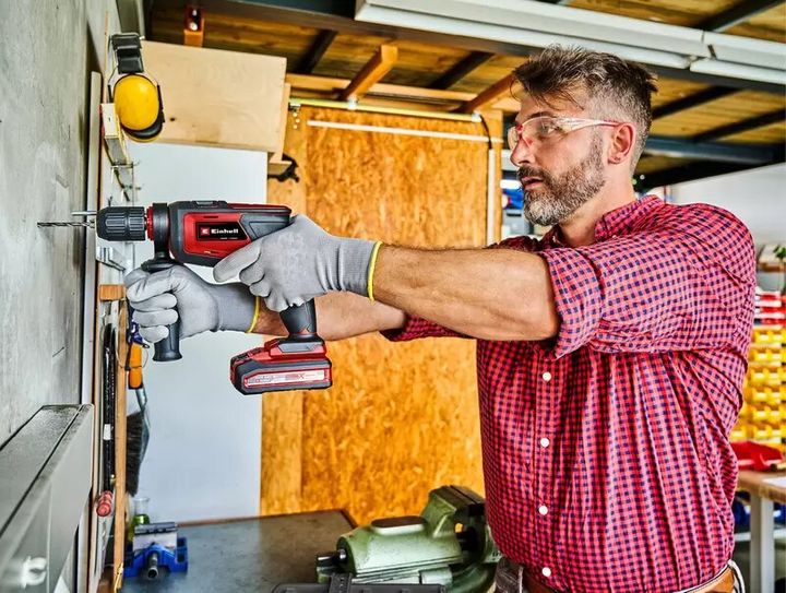 Einhell Taladro percutor inalambrico TE-ID 18 Li - Solo - Vista 3