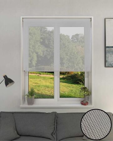 CORTINA ROLLER SUN SCREEN 6% - GRIS 1.60 X 2.20