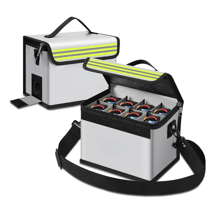 Bolso Ignífugo Para Baterías Litio Lipo Carga Segura EXO - Vista 5