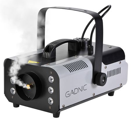 Maquina de Humo Gadnic Con Luz RGB Inalámbrica Con Control Remoto 900w