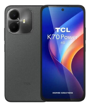 Celular TCL K70 Power 256/4GB Space Gray
