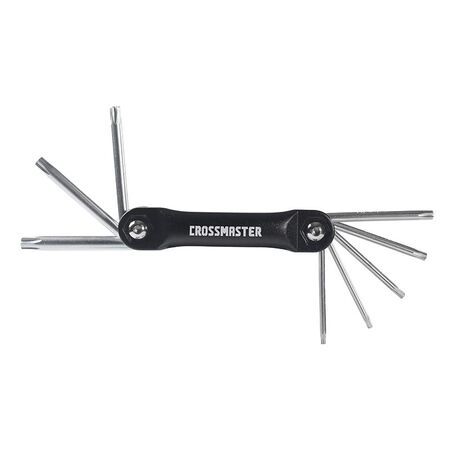 Juego de 8 Llaves Torx T9 A T40 Crossmaster