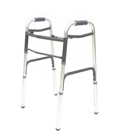 Andador Ortopedico Plegable Reforzado De Aluminio Jl915