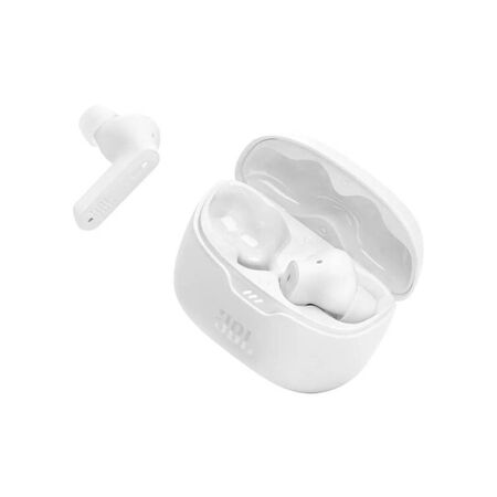 AURICULAR JBL TUNE BEAM - WHITE, TRUE WIRELESS, 20 HZ, BT 5.3 (JBLTBEAMWHTAM)