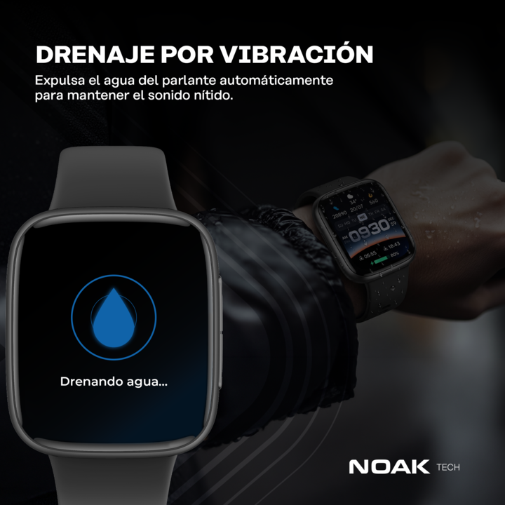 Smartwatch Noak A20 Vision 1.85" Amoled 3ATM - Vista 8