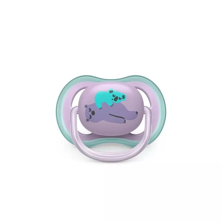 Set De Chupetes Ultra Air Deco X2 (6-18M) Gato Y Koala ( SCF085/18) - Vista 1