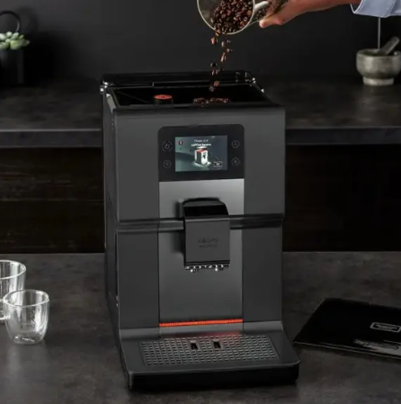 Cafetera Krups Intuition Preference Touch EA875 Cafetera Super Automática Gris - Vista 3