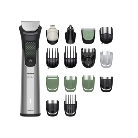 Multigroom All in One Trimmer Philips MG9532 + 16 accesorios