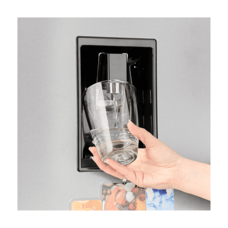 Heladera Telefunken 260L Cíclica Con Dispenser TFK260HEL Silver