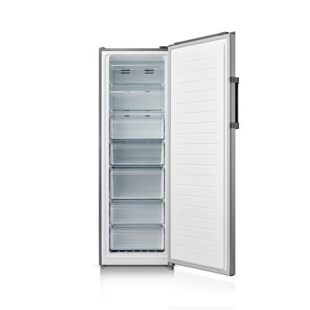 Freezer Vertical No Frost Midea 230 Lts Inox 