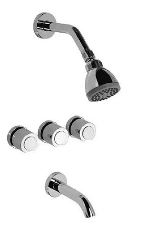 Griferia De Ducha Piazza 31206 Optima Transferencia Flor Abs