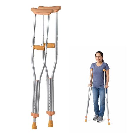 Par de Muletas Maverick BT709 Aluminio Regulable Small