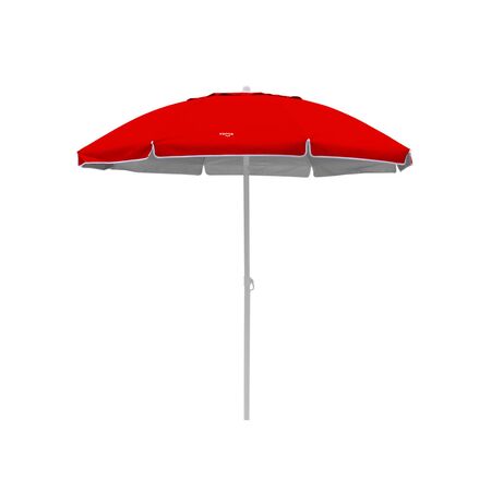 SOMBRILLA PLAYERA VONNE DE 180 CM CON FUNDA ROJA