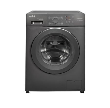 Lavarropas Automático Carga Frontal 6 kg 1000 RPM A Inverter Steam Gris - AIAFE6010G