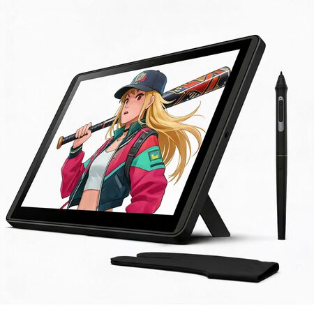 Tableta Gráfica Digitalizadora Gadnic con Pantalla 116 IPS Uso Profesional Guante de Dibujo y Soporte Incluido