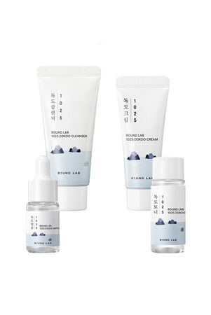Kit de rutina hidratante 1025 Dokdo Travel Routine Trial Kit