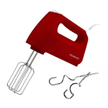Batidora De Mano Peabody 300 Wts Pe-hma550r Rojo
