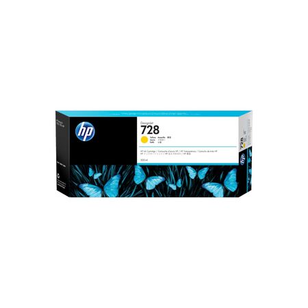 Cartucho Hp F9K15A HP 728 300-ml Yellow Ink Cartridge