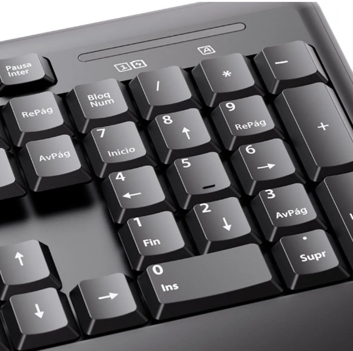 COMBO TECLADO Y MOUSE INALAMBRICOS KLIPXTREME KCK-300S KEYROLL (KCK-300S) - Vista 3
