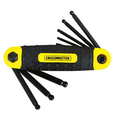 Juego de 9 Llaves Hexagonales 5|64" A 1|4" Std Crossmaster