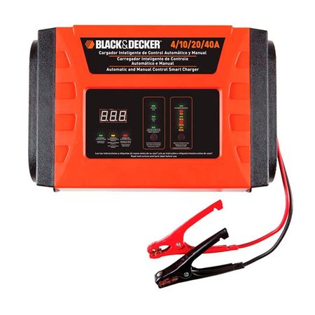 Cargador Bateria Inteligente 40a Black Decker Bc40-ar