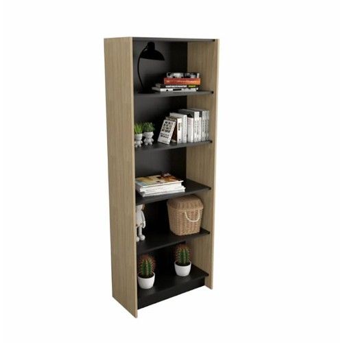 Estanteria Grande Abierta DS Home Olmo Negro 70x180x34 cm - Vista 2