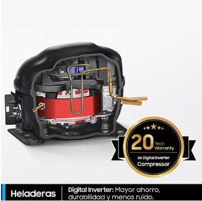HELADERA SAMSUNG RT42DG6730B1 - Vista 3