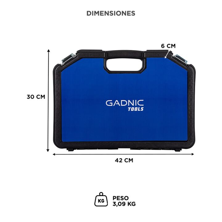 Juego de Mechas Para Taladro Gadnic DL246 246 brocas - Vista 6