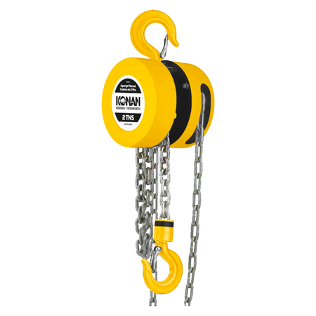 Aparejo Manual Konan de 2 Tns 3 Mts. Cad.