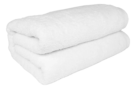 Juego de toalla y toallon 500 grs Polipluma