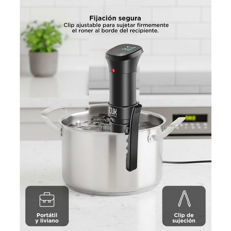 Roner Sous Vide Gadnic Urano 1100W Cocción Precisa