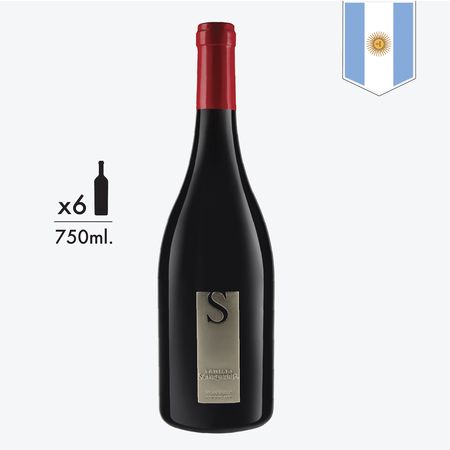 Vino Tinto Familia Schroeder Pinot Noir Caja x 6