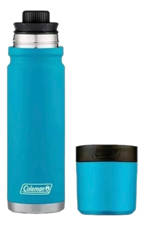 Termo Coleman Acero Inoxidable 1,2 Litros Pico Matero Negro