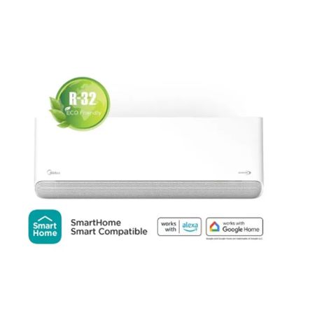Aire Acondicionado Split Inverter Midea 3650 Watts Frio/Calor Mscbic-12h-n80f Breezeless