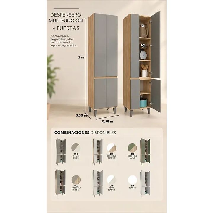 Columna Despensera TABLES 0.57 85010-CCG - Vista 7