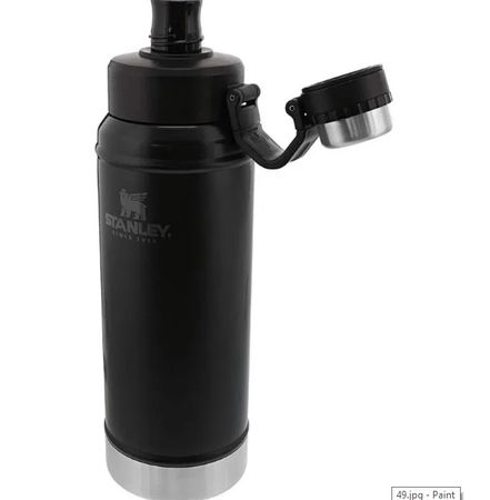 Botella Para Liquido Negro 1Lt  Stanley (10-02283-019)