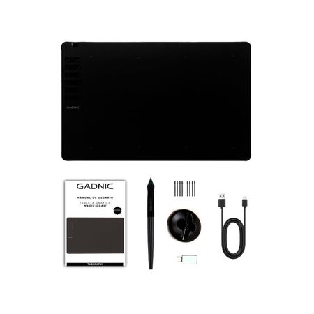 Tableta de Dibujo Gráfico Gadnic 8192 Niveles de Presión