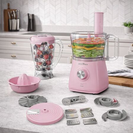 Multiprocesadora Britania Rosa  en   Licuadora W