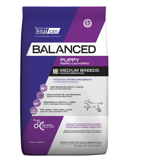 Balanced junior medium x 20 Kg - Vista 1