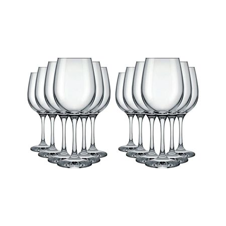 Copa Barone 490ml x12 Nadir Vidrio Ideal para Agua y Vino