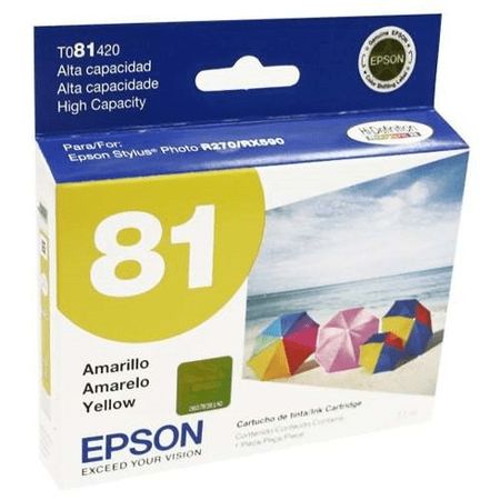 Cartucho de Tinta Epson Amarillo Alta Capacidad R270 Photo 1410