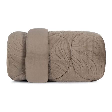 Acolchado King Size Altenburg Blend Elegance Estampado Beige