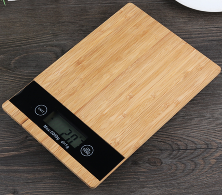 Balanza De Cocina Bamboo