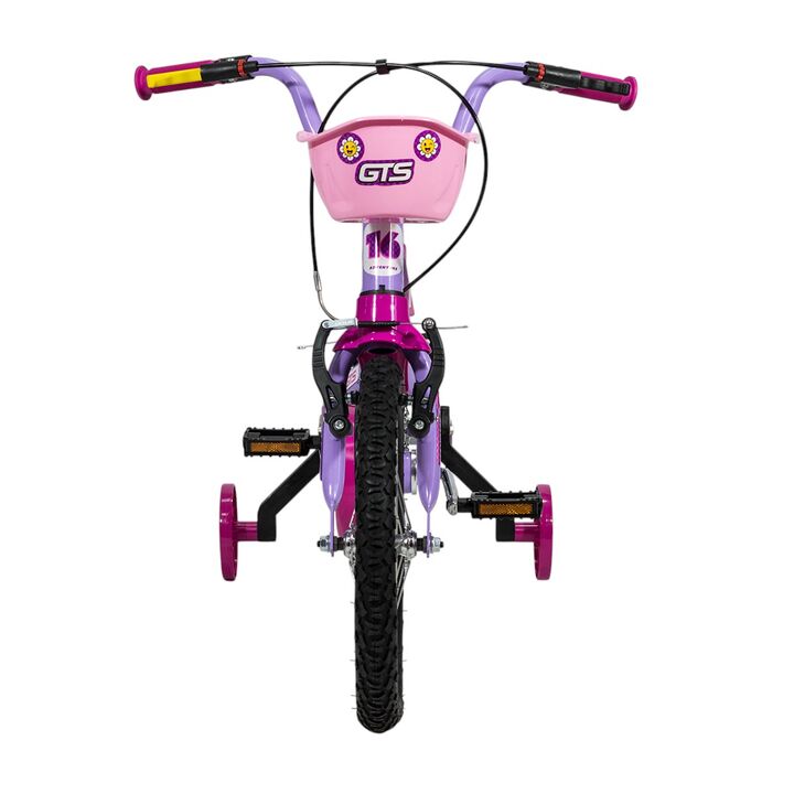 Bicicleta de paseo R16 GTS con caramañola Rosa - Vista 2