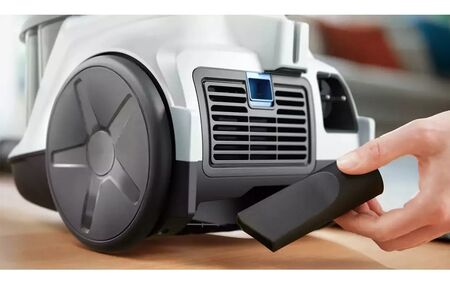 Aspiradora Philips Xb2023/51 1800w 1,3 L sin bolsa color blanco y gris