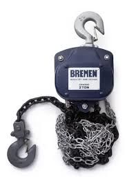 Aparejo a Cadena Bremen 2 Toneladas Largo 3 Metros