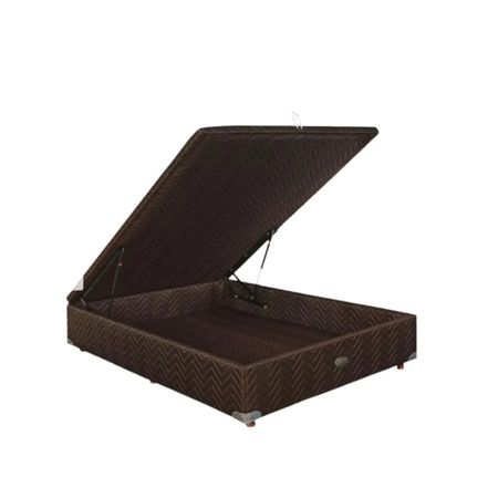 Sommier Con Baulera Roomy 1.40 x 1.90 Mts Springwall Jacquard